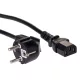 Akyga AK-PC-06C PC Power Cable tápkábel, 3 m, fekete