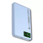 Alcor MS10000 Qi2 vezeték nélküli vésztöltő / külső akkumulátor 10000 mAh, 20 W - kék