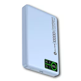   Alcor MS10000 Qi2 vezeték nélküli vésztöltő / külső akkumulátor 10000 mAh, 20 W - kék