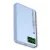Alcor MS10000 Qi2 vezeték nélküli vésztöltő / külső akkumulátor 10000 mAh, 20 W - kék