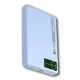 Alcor MS10000 Qi2 vezeték nélküli vésztöltő / külső akkumulátor 10000 mAh, 20 W - kék