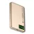 Alcor MS10000 Qi2 vezeték nélküli vésztöltő / külső akkumulátor 10000 mAh, 20 W - rózsa arany