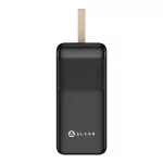 Alcor SK55 vésztöltő / külső akkumulátor 30000 mAh, 20 W – fekete