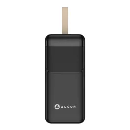   Alcor SK55 vésztöltő / külső akkumulátor 30000 mAh, 20 W – fekete