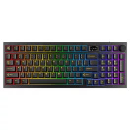   AVAX GM03 PRO 98% Gasket RGB tri-mode mechanikus billentyűzet AVAX EF Silent switch, magyar kiosztás