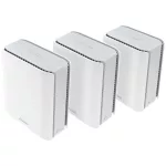Asus Router 8643 Mbps Tri-band WiFi7 AiMesh BT8(W-3-PK)