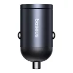 Baseus Tiny Star Mini autós gyorstöltő 30W, 2×USB Type-C