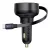 Baseus Enjoyment Pro autós gyorstöltő 60W, USB Type-C + USB Type-C automata behúzós kábel, fekete