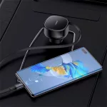 Baseus Enjoyment Pro autós gyorstöltő 60W, USB Type-C + USB Type-C automata behúzós kábel, fekete