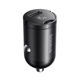   Baseus PrimeTrip VP2 autós gyorstöltő 45W, USB Type-C, fekete + 60W USB Type-C, 1m kábel