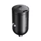 Baseus PrimeTrip VP2 autós gyorstöltő 45W, USB Type-C, fekete + 60W USB Type-C, 1m kábel