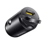 Baseus PrimeTrip VP2 autós gyorstöltő 45W, USB Type-C, fekete + 60W USB Type-C, 1m kábel