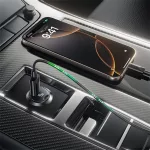 Baseus PrimeTrip VP2 autós gyorstöltő 45W, USB Type-C, fekete + 60W USB Type-C, 1m kábel