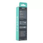 AVAX CC301B CARLY 2x USB A 12W autós töltő, fekete