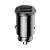 Baseus Grain autóstöltő 3,1 A, 2×USB Type-A, fekete