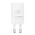 Baseus GaN5 Mini hálózati gyorstöltő 20W, USB Type-C, fehér