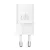 Baseus GaN5 Mini hálózati gyorstöltő 20W, USB Type-C, fehér