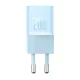 Baseus GaN5 Mini hálózati gyorstöltő 20W, USB Type-C, kék