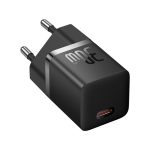 Baseus GaN5 Mini hálózati gyorstöltő 30W, USB Type-C, fekete