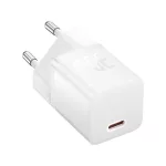 Baseus GaN5 Mini hálózati gyorstöltő 30W, USB Type-C, fehér