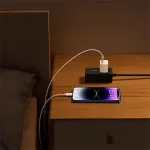 Baseus GaN5 Mini hálózati gyorstöltő 30W, USB Type-C, fehér