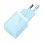 Baseus GaN5 Mini hálózati gyorstöltő 30W, USB Type-C, kék