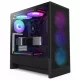 NZXT Midi - H5 Flow RGB (2024) - Matt fekete - CC-H52FB-R1