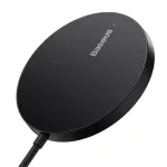 Baseus Simple Mini3 Magnetic vezeték nélküli töltő 15W, fekete