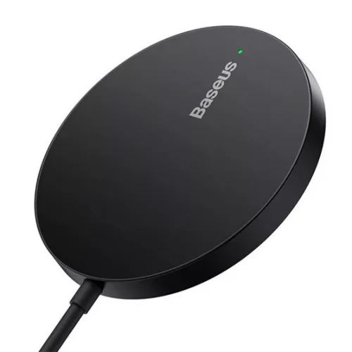 Baseus Simple Mini3 Magnetic vezeték nélküli töltő 15W, fekete