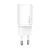 Baseus Super Si hálózati gyorstöltő 20W, USB Type-C, fehér