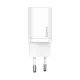 Baseus Super Si hálózati gyorstöltő 30W, USB Type-C, fehér