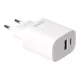 AVAX CH320 SPEEDY Hálózati fali töltő USB + Type C, 20W