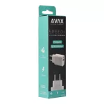 AVAX CH320 SPEEDY USB-A + USB-C 20W hálózati töltő