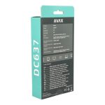 AVAX DC637 DESKY+ 4xType C (PD 3.0) 200W GaN gyorstöltő elosztó - Dobozsérült termék