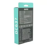 AVAX DC637 DESKY+ 4xType C (PD 3.0) 200W GaN gyorstöltő elosztó