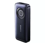 Baseus EnerCore CR11 gyorstöltő powerbank 20000 mAh, 67W, beépített USB Type-C automata behúzós kábel, fekete