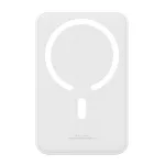 Baseus EnerFill FM41 Magnetic vezeték nélküli gyorstöltő powerbank 20000 mAh, 20W, fehér + 60W USB Type-C, 30cm kábel