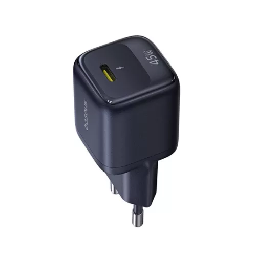 Baseus EnerFill FN22 hálózati gyorstöltő 45W, USB Type-C, fekete