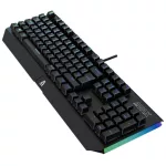 AVAX FS01 Full size mechanikus vezetékes alumínium billentyűzet Outemu piros switch, magyar kiosztás