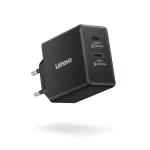 Lenovo Dual USB-C 65W GaN Charger - Black