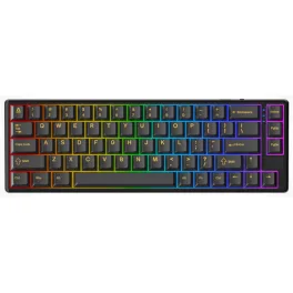   AVAX GM01 PRO 65% RGB tri-mode mechanikus billentyűzet Gateron barna switch, magyar kiosztás