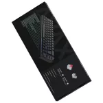 AVAX GM01 65% RGB mechanikus vezetékes billentyűzet Outemu barna switch, magyar kiosztás