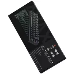 AVAX GM01 PRO 65% RGB tri-mode mechanikus billentyűzet Gateron piros switch, magyar kiosztás
