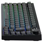 AVAX GM02 PRO 75% Gasket RGB tri-mode mechanikus billentyűzet Gateron piros switch, magyar kiosztás
