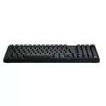 AVAX GM02 75% Gasket RGB mechanikus vezetékes billentyűzet Outemu silent white switch, magyar kiosztás