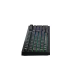 AVAX GM02 75% Gasket RGB mechanikus vezetékes billentyűzet Outemu silent white switch, magyar kiosztás