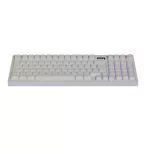 AVAX GM03 PRO Fehér 98% Gasket RGB tri-mode mechanikus billentyűzet Gateron piros switch, magyar kiosztás