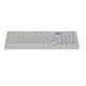 AVAX GM03 PRO Fehér 98% Gasket RGB tri-mode mechanikus billentyűzet Gateron piros switch, magyar kiosztás