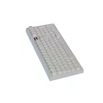 AVAX GM03 PRO Fehér 98% Gasket RGB tri-mode mechanikus billentyűzet Gateron piros switch, magyar kiosztás