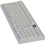 AVAX GM03 PRO Fehér 98% Gasket RGB tri-mode mechanikus billentyűzet Gateron sárga switch, magyar kiosztás